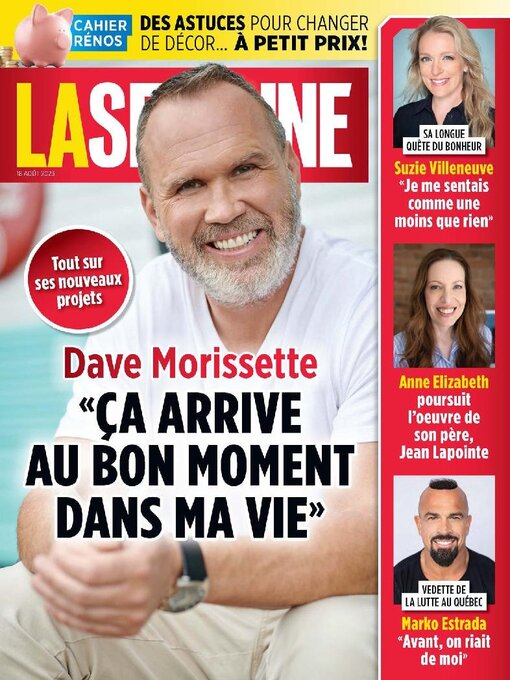 Title details for La Semaine by TVA Publications Inc. - Available